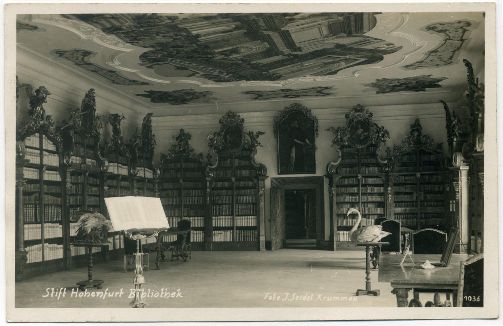 Abtei Hohenfurth: Bibliothek