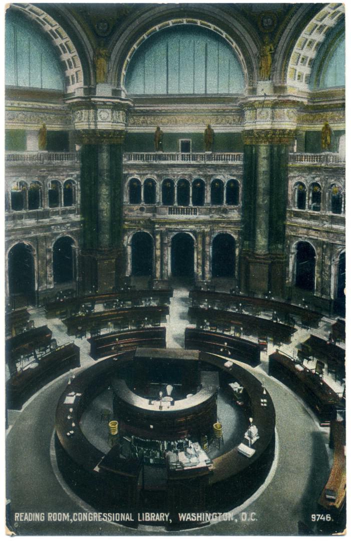 Washington, D.C.: Library of Congress, Main Reading Room