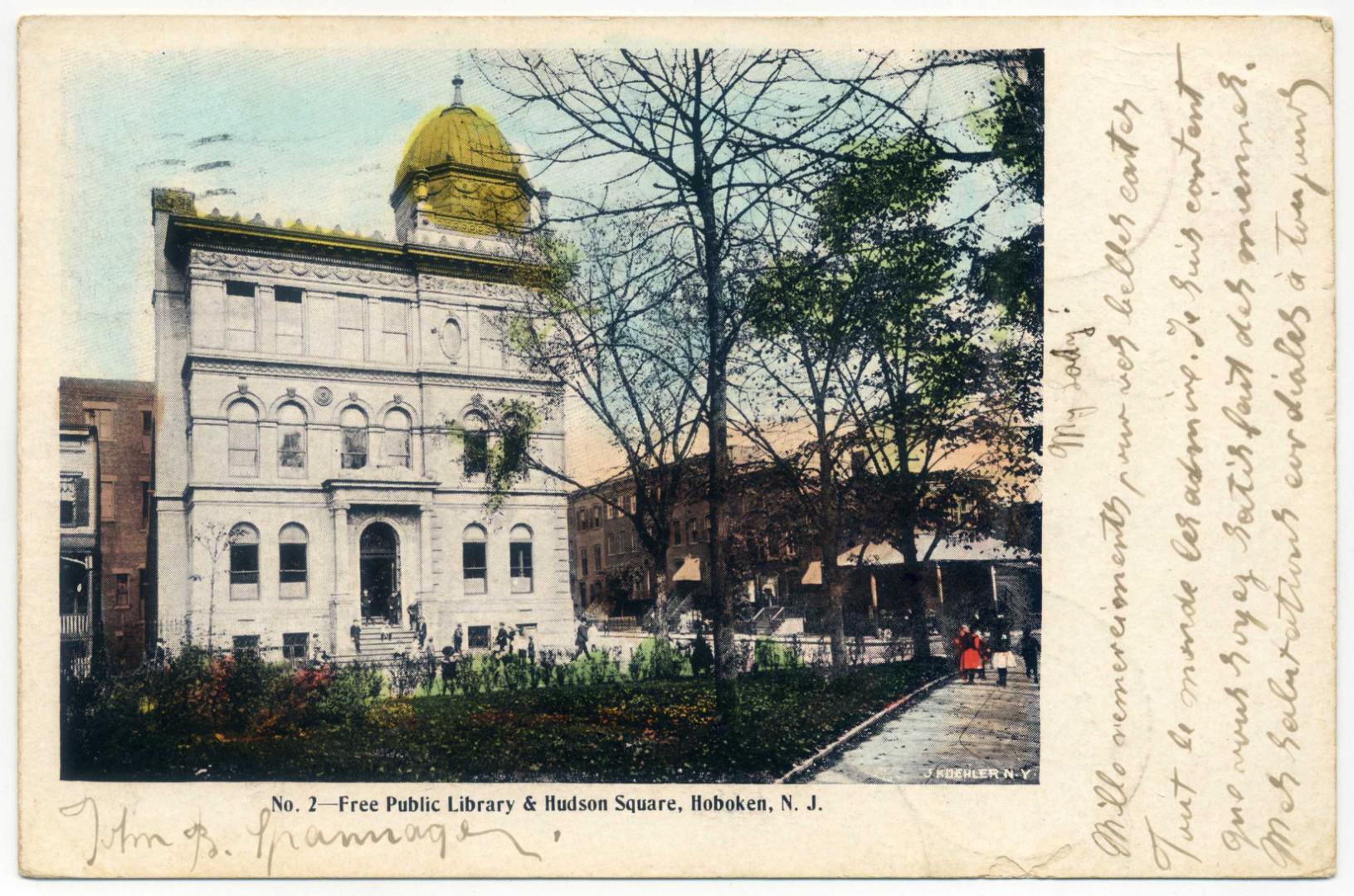 Hoboken Public Library (Albert Beyer 1897)