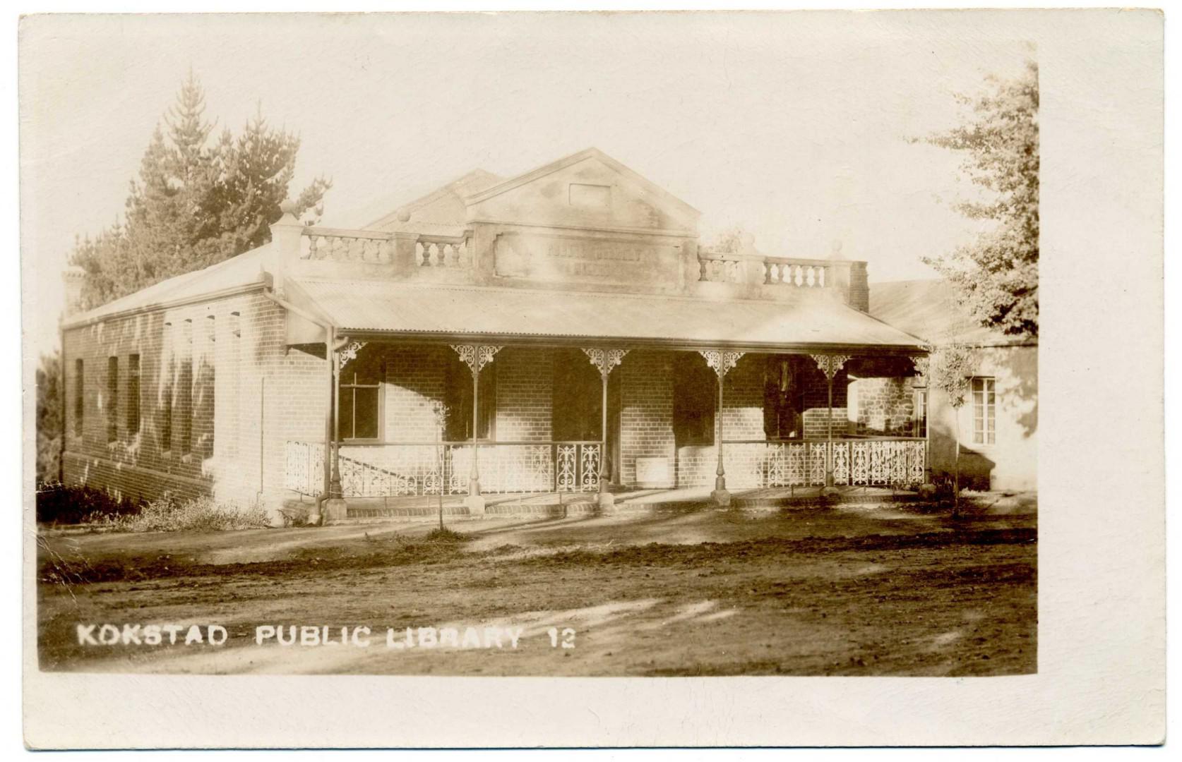 Kokstad Public Library 1908